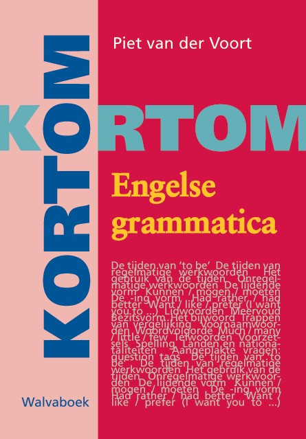 WEBKGR001 Kortom Engelse grammatica, leerboek
